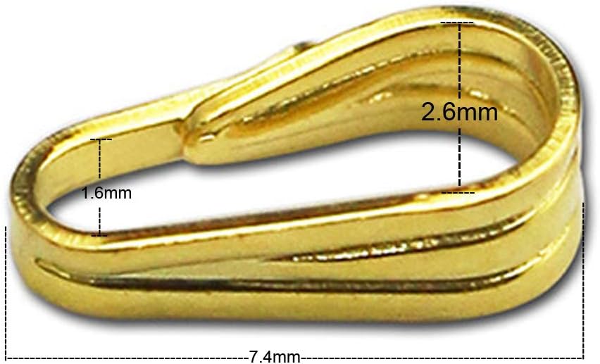 10pcs 925 Sterling Silver Snap-on Open Bail Connector Pendant Finding for DIY Jewelry Charm Necklac Making - Image 3