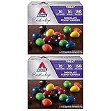 Atkins Endulge Treat Chocolate Peanut Candies | 5 Bags of 1.2 oz Each Per Pack | (2-Packs)