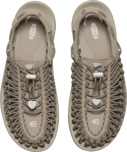 KEEN Men's Classic Two Cord Sandals, Timberwolf/Plaza Taupe, 10.5 US