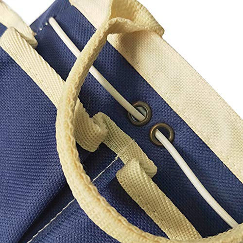 Bolsa de armazenamento de ferramentas de jardim Openuye com vários bolsos para acessórios de jardina