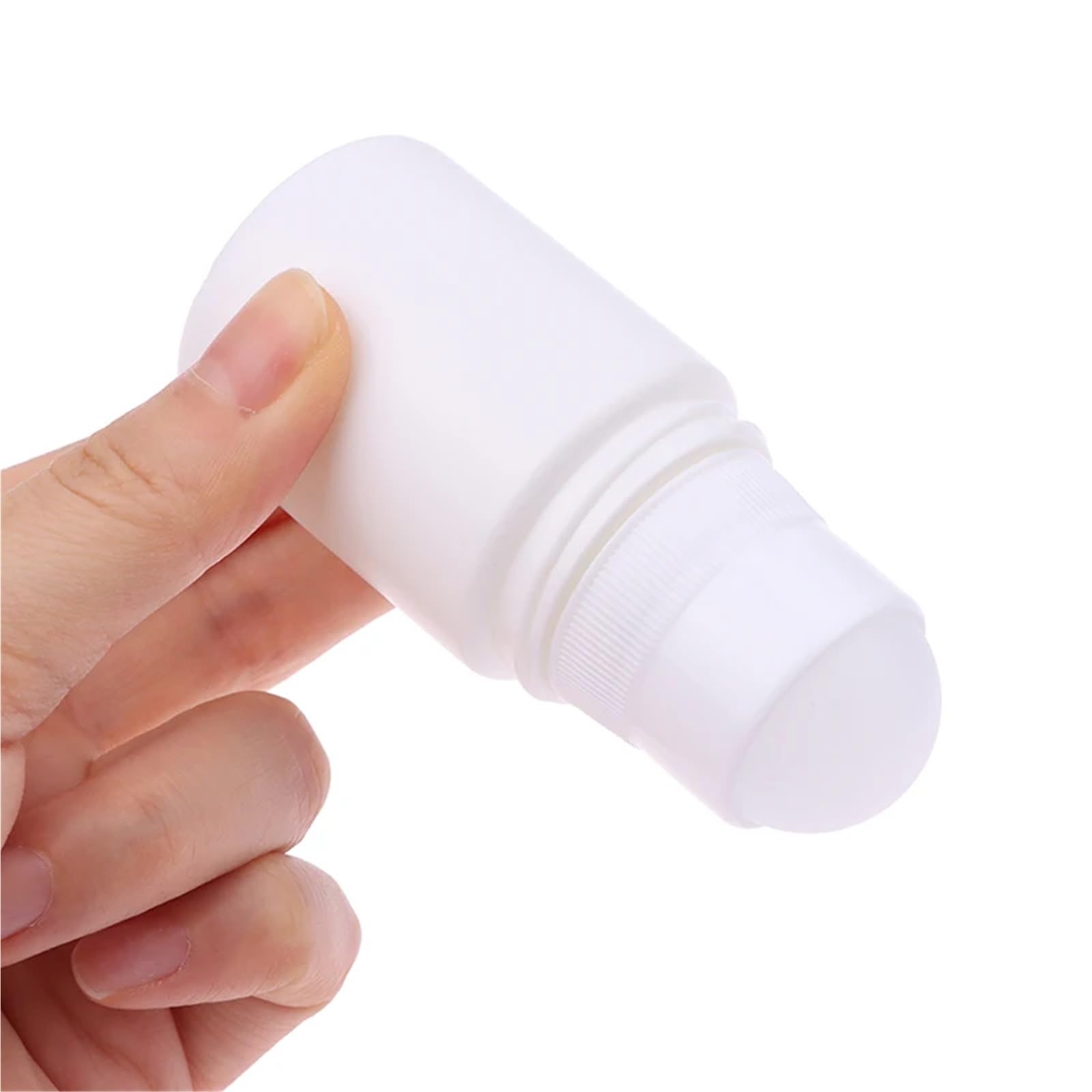 Roll-On-Flaschen, nachfüllbare Glasflaschen für ätherische Öle und DIY-Deo-Behälter, rund, 50 ml, 30–100 ml