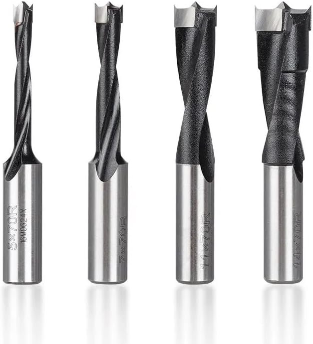 WZFCWood Forstner Drill Bits For Carbide Row Drill Head 70mm Lengthen Router Bits Right Rotation Drill Blind Hole,30x70R