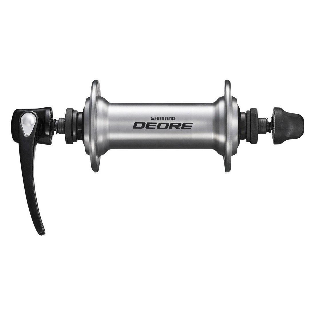 SHIMANO Deore Front Hub - Silver, 32 Hole