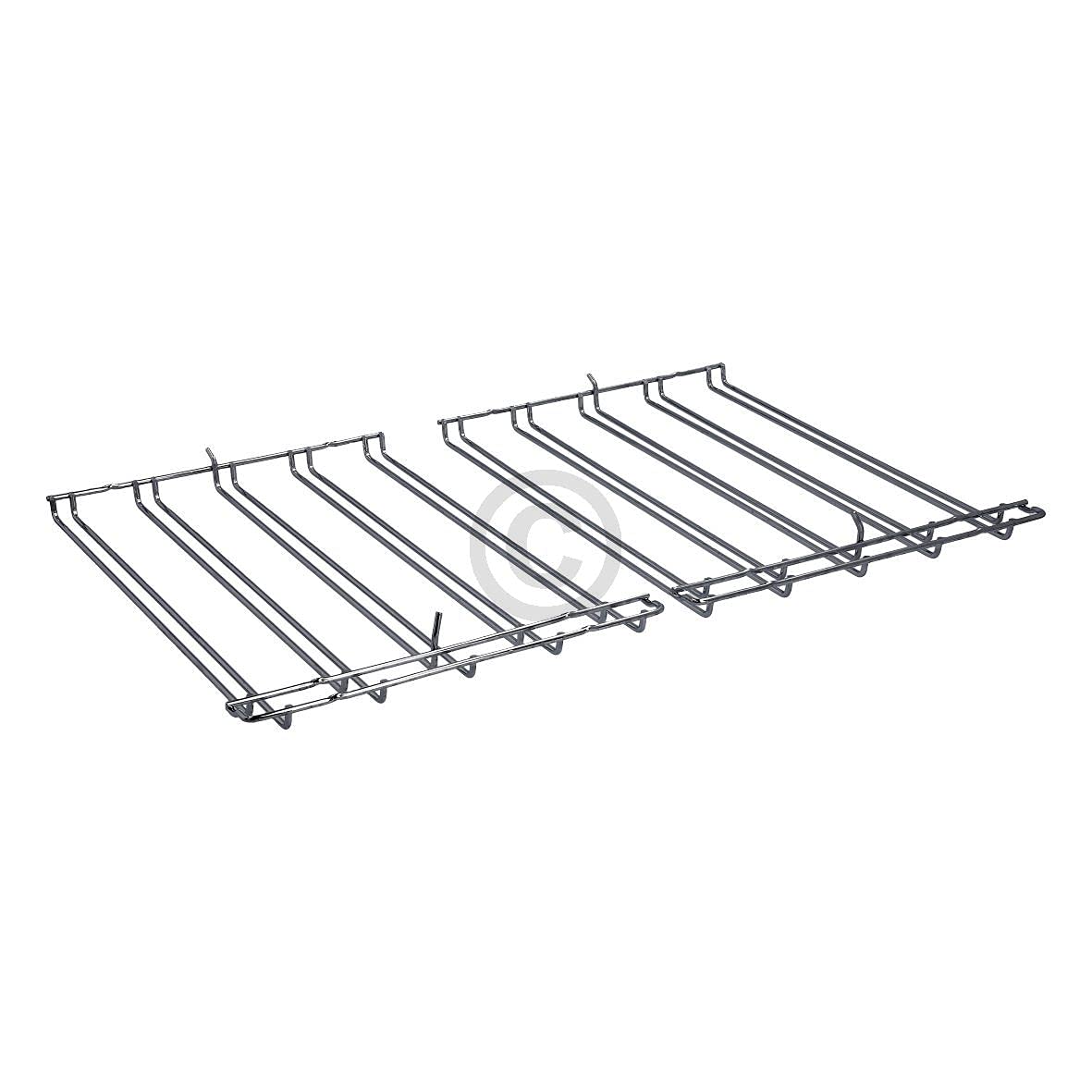eVendix Haltegitterset 405549214/6 Links rechts für Backbleche und Roste Backofen