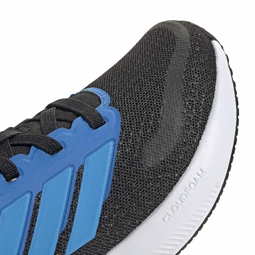 Image of adidas Kids' Marvel Run Falcon 5 Elastic Lace & Strap Shoe