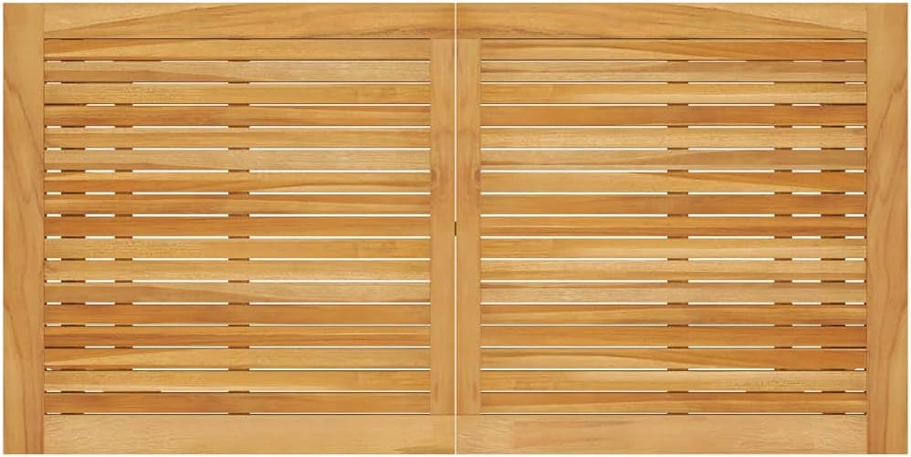 Outdoor Coffee Table with Wooden Legs, Patio Coffee Table, Wooden Furniture for Patio, Deck, Porch, Balcony, Garden and Backyard, Garden Dining Table 55.1"x27.6"x28.9" Solid Acacia Wood