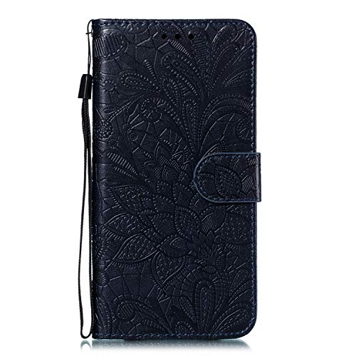 Saturcase - Custodia protettiva per Nokia 2.4, in pelle PU, con