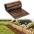 8.2 Ft Wooden Garden Pathway - Weather Resistant Outdoor Roll Out Decorative Walkway, Straight Walkway for Patio Beach Pool Backyard Wedding Party Pathway