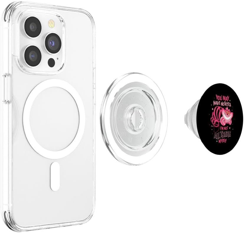 Alice in Wonderland - Cheshire Cat Not All There Myself PopSockets PopGrip for MagSafe