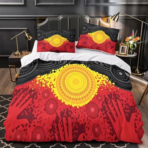 Housse de couette 3d parure de lit gothique microfibre hypoallergique double - 2