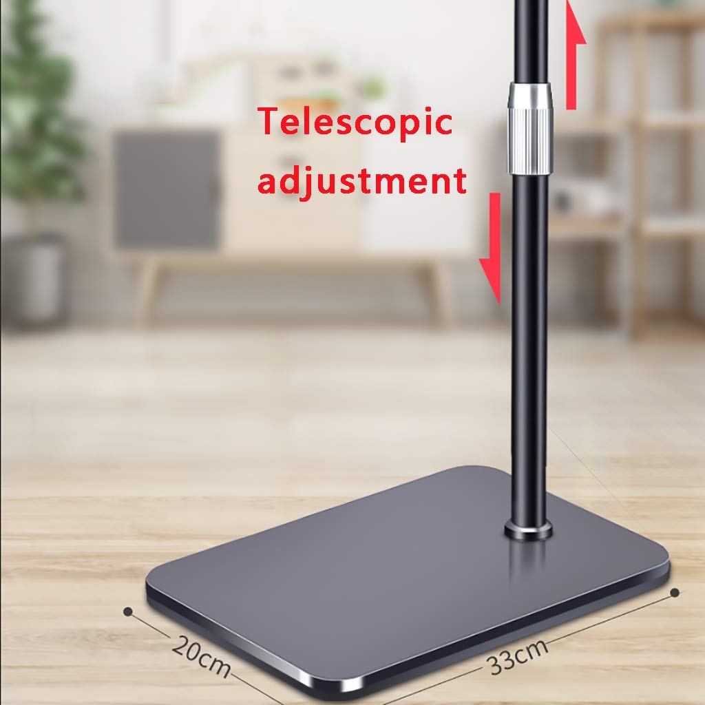 Supporto per tablet con braccio flessibile, supporto regolabile a 360 gradi per tablet e smartphone, design pieghevole per giochi e uso in cucina
