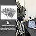 3D Scanning dots,Scanning Markers,Tracking dots for 3D Scanning,High Reflective 3D Scanner dots,Diffuse Reflection Markers Easily Compatible with Einscan Creality Revopoint 3D Scanner (300)