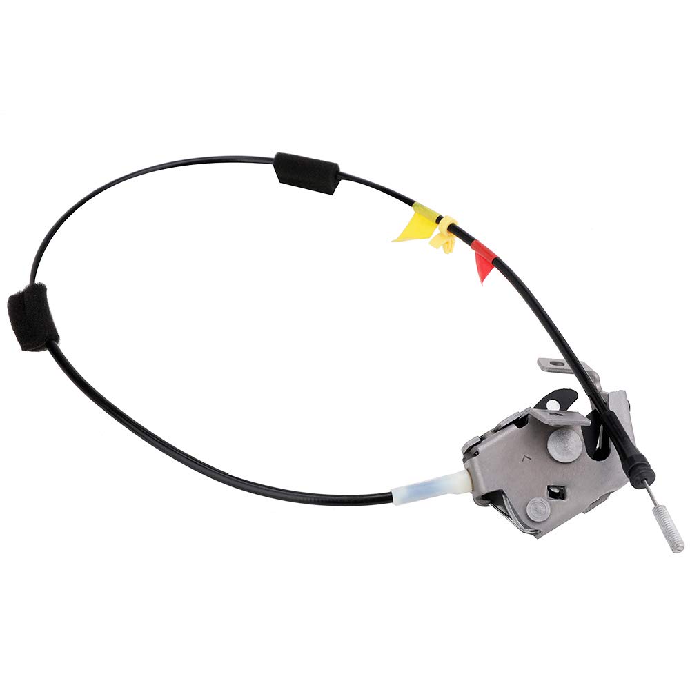 6L3Z-18264A27-A Rear Door Latch Cable Left Side for 1997-2004 Ford F250 F150 Heritage Extended Cab Pickup 4.2 4.6 5.4 Rear LH Driver Side Ford 6l3z-18264a27 Rear Upper Door Latch Lock Cable Assembly