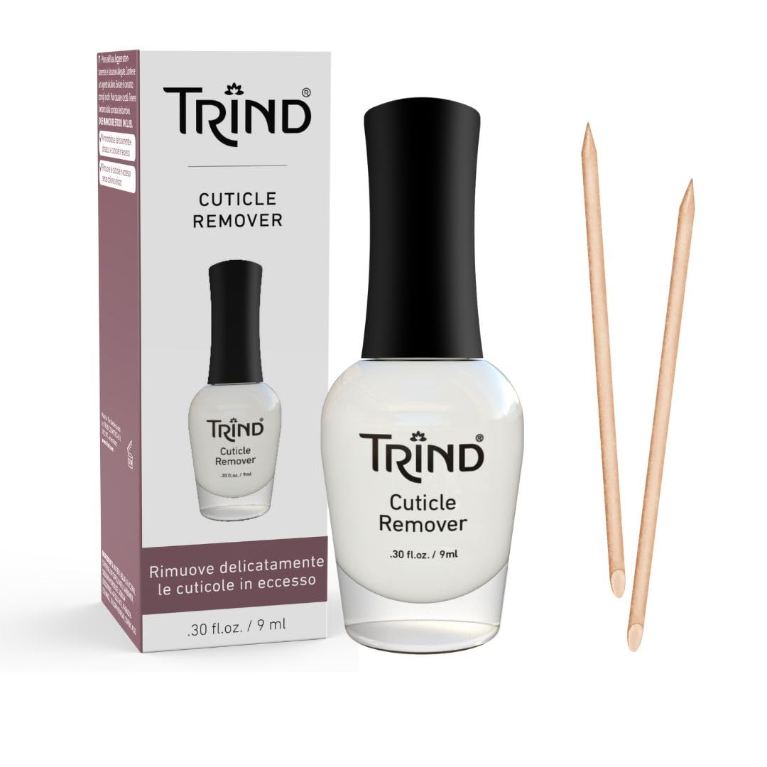 TRIND - Rimuovi Cuticole Instantaneo Instant Cuticle Remover - Formula Sciogli Cuticole ad Azione Rapida - 9 ml