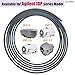 Tip Seal Replacement for Agilent IDP-3 Dry Scroll Pumps, Alternative Service kit for Industrial & Lab Vacuum Pump Maintenance, RD Centers, Substitute for Dry Scroll Pump Repair, 1 Set (2 Pcs) Gray