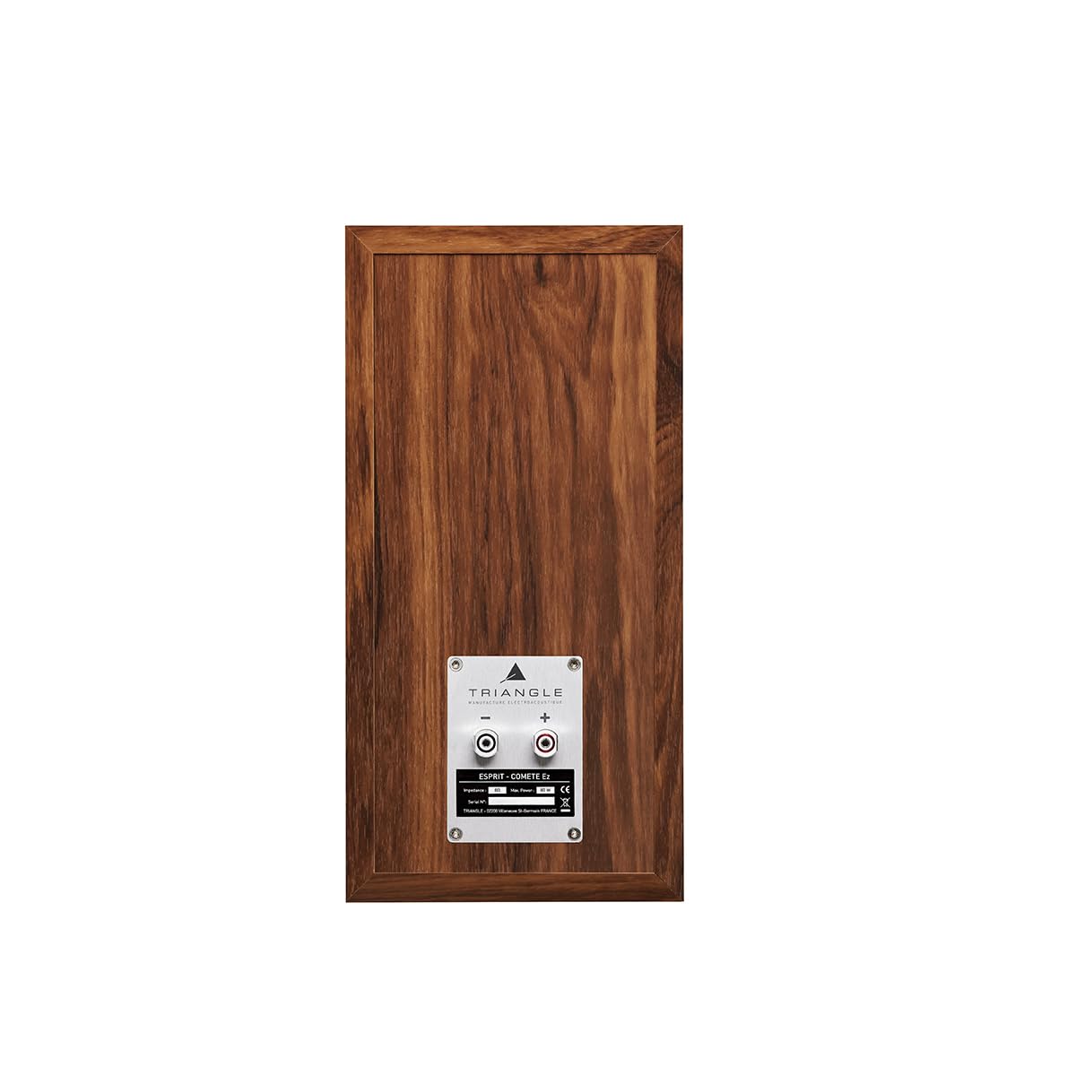 TRIANGLE – Hi-Fi-Regallautsprecher Comète EZ – Belastbarkeit 80 W – Wirkungsgrad 89 dB/W/m – Vielseitig für Musik und Heimkino – 200 x 400 x 324 mm – Teak (Paar)