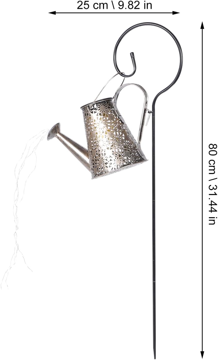 Solar Kettle Lantern Decorative Outdoor Garden Light Solar Watering Can