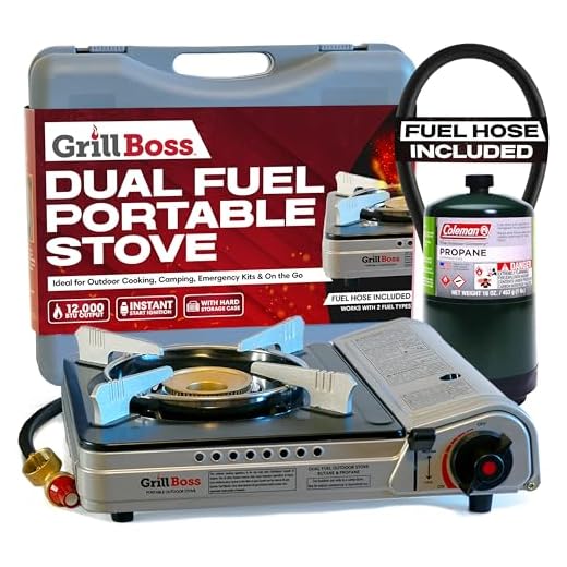 Grill Boss Dual Fuel Portable Stove