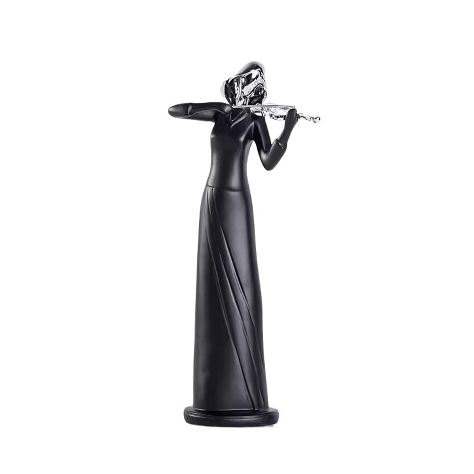 WANGHAI-666 Statue Decor Minimally Decorated Ornaments, Violin Figures, Home Decor, Creative Desktop, Living Room, Study