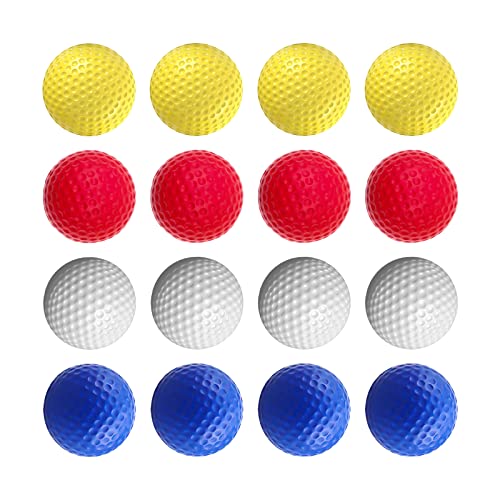 Practice Golf Ball 16 Pcs Colored Foam Golf Training Ball with