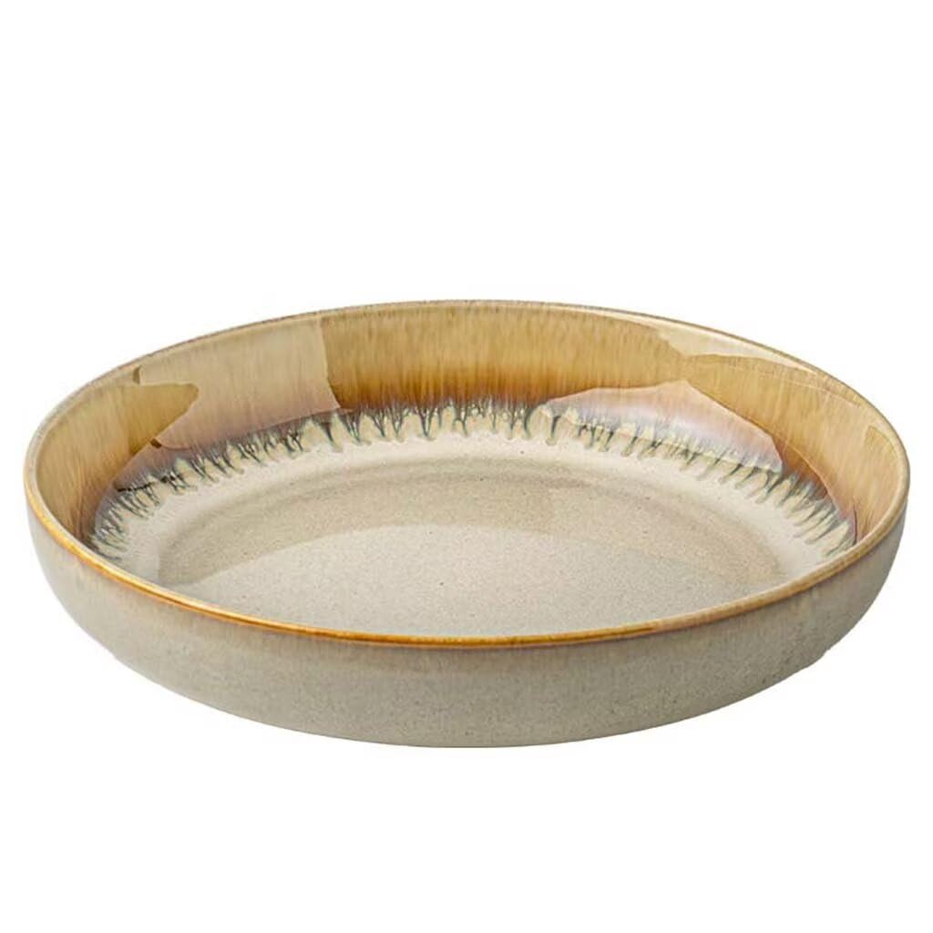Plato redondo Ceic de 8.5 pulgadas, plato hondo versátil para servir, comer y entretener, ideal para platos especiales en casa o restaurantes