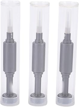 3PCS Screwdriver Set 360 Rotating Cap S2 Alloy Steel with Noise Reducing Bearing 0.6mm 0.8mm 1.2mm Bits for Electronic Repair Phone Laptop Watch
