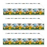 FPGEAR 3PCS Cartoon Tablecloth,Cartoon Table Decoration, for Cute Cartoon Baby Party Melon Birthday Party Supplies.