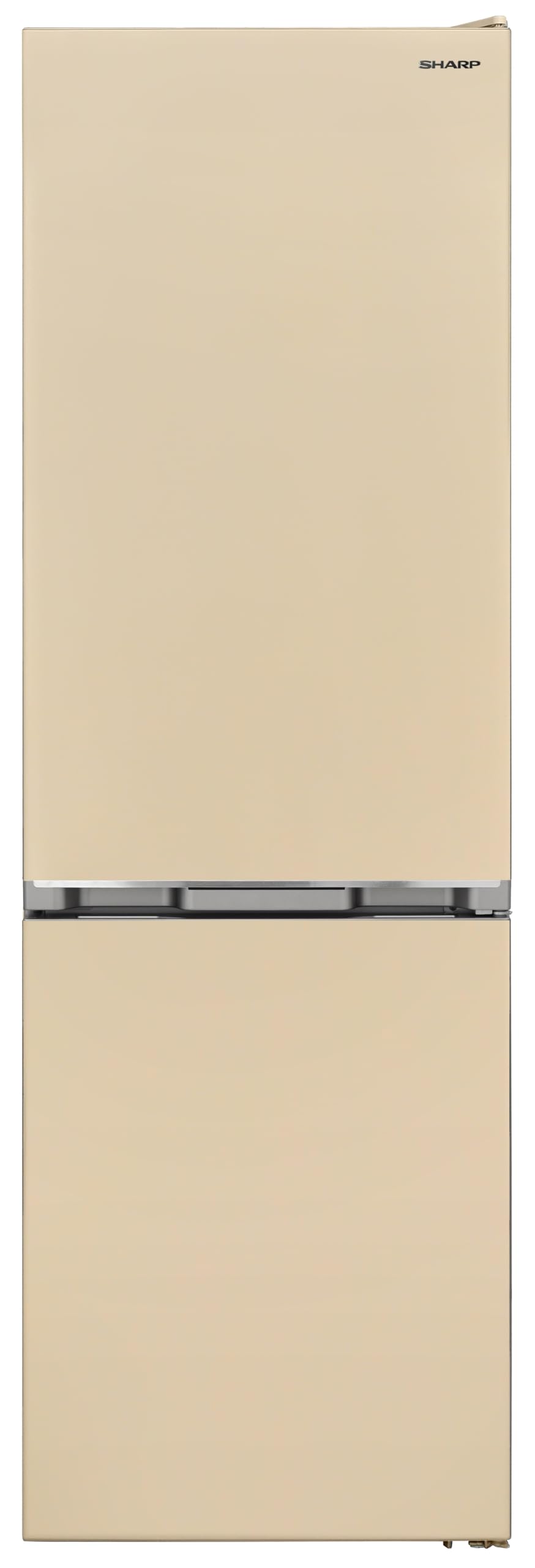 Sharp SJ-NBA21DMXJE - Frigorifero combinato, 331 Litri, Inverter, Classe E, No Frost, Beige