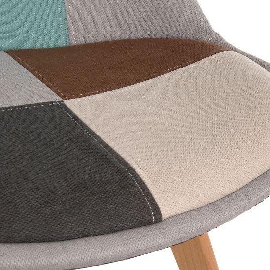 San Marco Sedie da pranzo Silvia patchwork multicolor (1 sedia)
