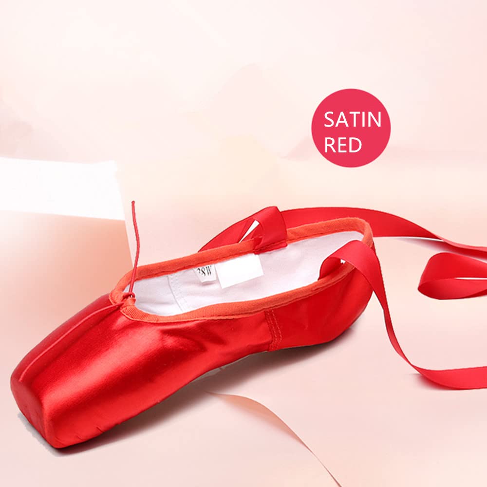 Zapatillas de Ballet Santén para Niña Zapatos de Punta Mujer Baile