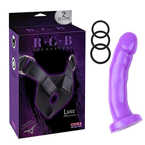 Harnais dildo ajustable avec sonde souple pour un plaisir précis