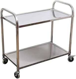 LPCG Carrello Portaoggetti da Cucina Carrello Portaoggetti da Cucina Soggiorno Portaoggetti Organizer Carrello Porta Vino Pieno Ciotola in Metallo Car 2/3-Tier E Ruote Bloccabili 3 Formati
