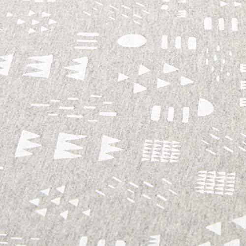 Image of HonestBaby Unisex-Baby Classics Fitted Crib Sheets Set Standard Mattress, 100% Organic Cotton Baby Boys, Girls, Neutral, 1 Pack - Compass, One Size