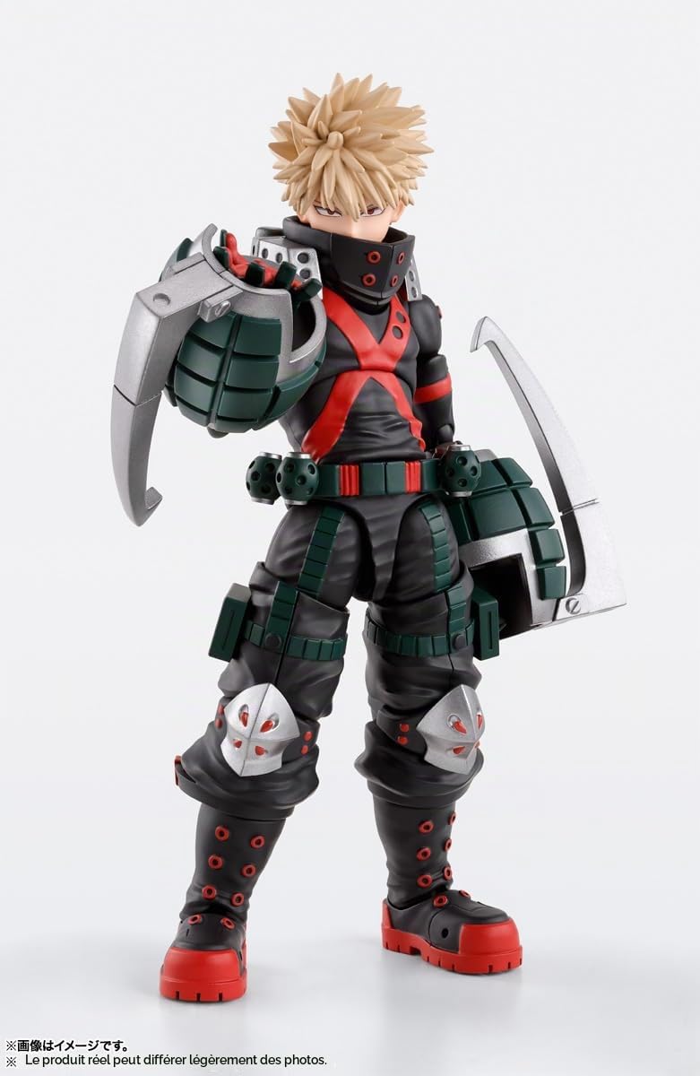 TAMASHII Nations - My Hero Academia - Katsuki Bakugou, Bandai Spirits S.H.Figuarts Figurine d'action