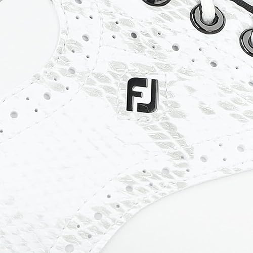 Footjoy 04FJM1221 WHWH 11H M Men'S Saddle Traditions Limited Edition Golf Shoes White/White Medium 11.5 thumb #7