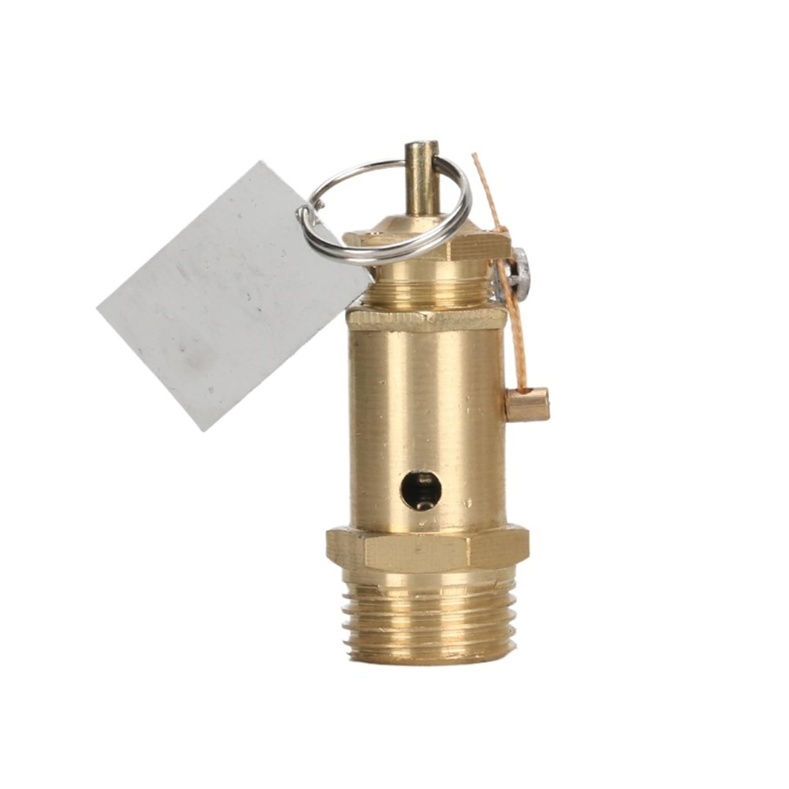 Druckregler A21W-16T Kompressor-Sicherheitsventil Sicherheitsdruckventil Sicherheitsventil for Elektro-/Kohlefeuerkessel-Dampferzeuger 1/2(1.1mpa 11 kg)