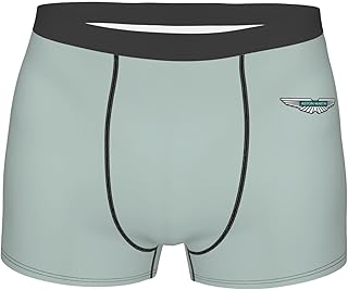 [Fasedate] 人気 アストンマーティン (2) メンズ 下着 ローライズ ボクサー 伸縮性ボクサー ボクサーパンツ レギュラーショーツ 平角水泳パンツ 吸水速乾 平角パンツ