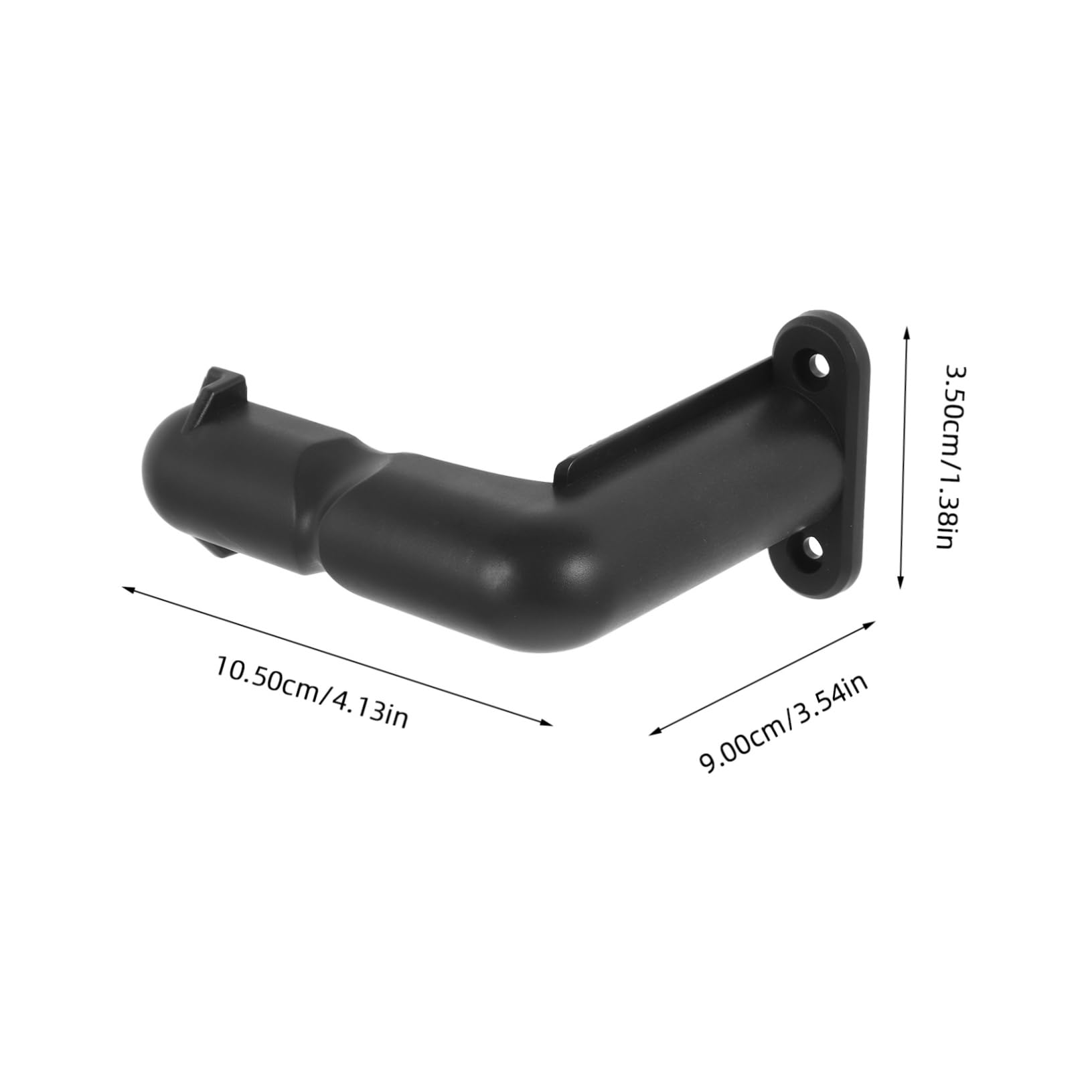 MAGICLULU 3st Staubsaugerständer Halter Autostaubsauger Zubehör Für Kabellose Staubsaugerzubehör Vakuum Kleben Teile Wand Vakuumständer Spaltwerkzeug Stand Auslauf Black Plastik