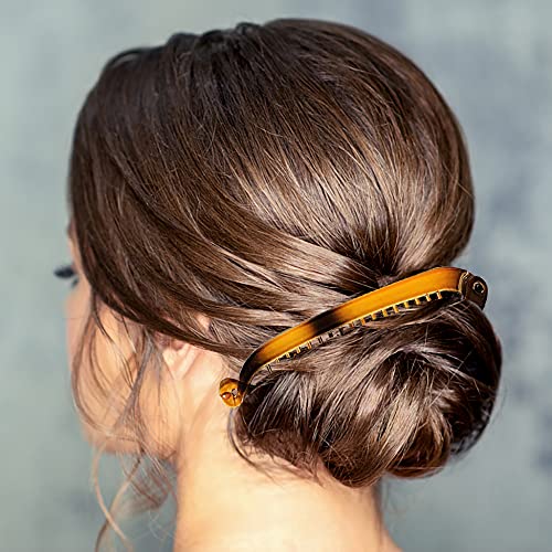 18 Pieces Banana Hair Clips Classic Hair Comb Banana Clips Ponytail Hair Holder For Women Girls, 6 Styles #TOP6