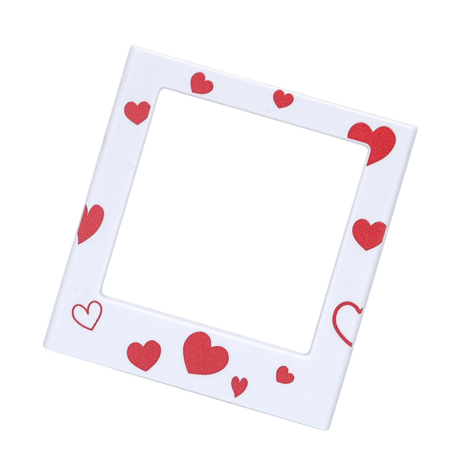 Attachment Photo Frame Square Design with Decorative Borders for Refrigerator Display HassleFree Installation Not Damage Multiple Design Frame