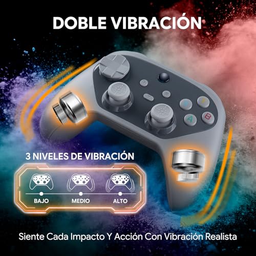 Mando Inalámbrico Gatillos Efecto Hall NITHO KARMA con Botones Programables para PC 7