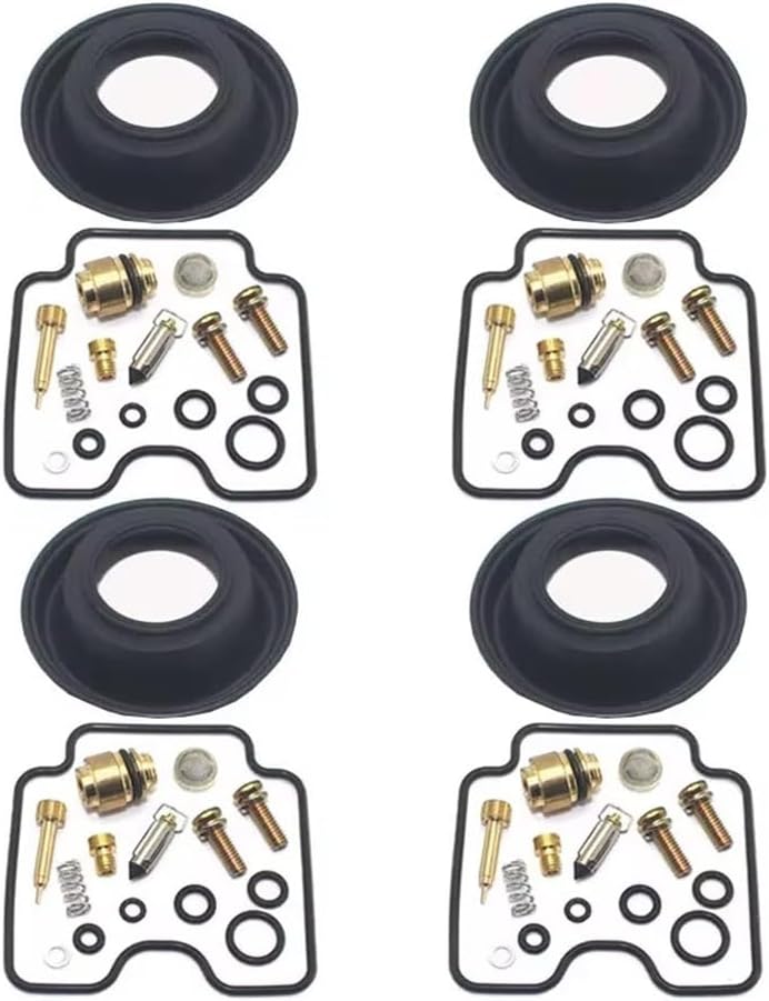 Fit For GSX750F 98-06 Katana GSX 750 F Motorcycle Carburetor Repair Kit Float Plunger Diaphragm(Option C)