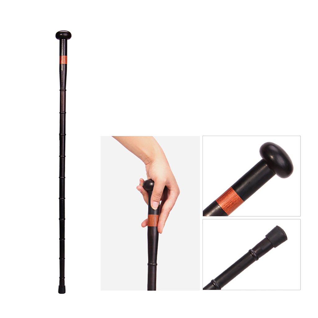 Drewniane laski Laska Starsi ludzie Kule Laska z litego drewna Okrągły uchwyt Chodzik Artykuły dla osób w podeszłym wieku 91 cm Łatwe do skrócenia Pomoc w poruszaniu się dla osób starszych, seniorów