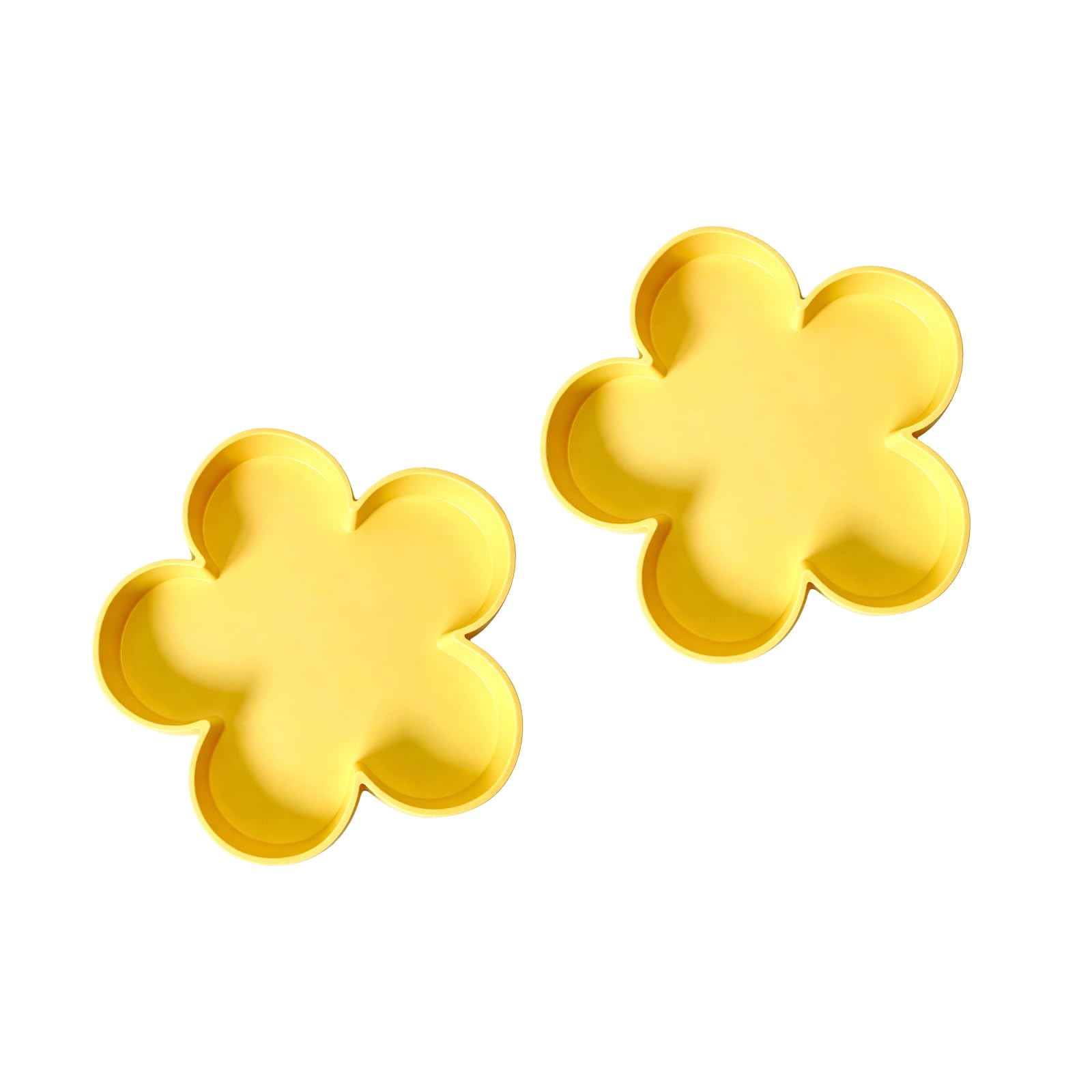 Pyasuye Dices Tray for Mahjong with Sturdy Base Flower Shaped Plate Ideal for Kitchen Storage and Game Accessories Home Storage Accessories