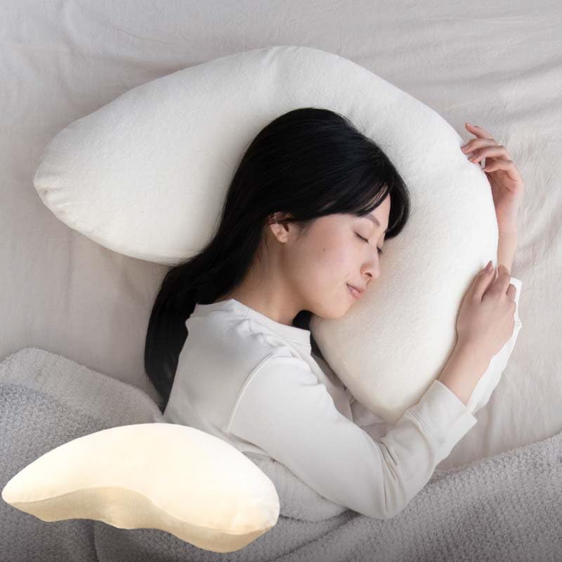 Amazon｜横寝専用枕YOKONEGU (ピローケース付き【パイル素材】クラウド