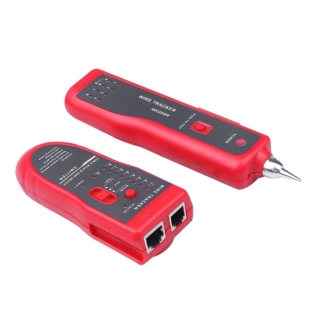 Dhruvga Wire Tracker Receiver Ethernet LAN Network Cable Tester for Find Target RJ11 RJ45 Cat5 Cat6. Telephone Wire Tracker Tracer Toner Ethernet LAN Network Cable Tester Detector. (DHV-LNT-0115) (B09NC37B1K) Amazon Price History, Amazon Price Tracker