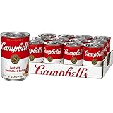 Campbell's Condensed Soup, Beef with Vegetables & Barley, 10.5 Ounce (Pack of 12)