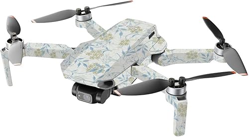 Miniatura 2 de MightySkins - Compatible con DJI Mini 2 Dron portátil - Jasmine  Funda protectora de vinilo duradera y única  Fácil de aplicar, quitar y cambiar de