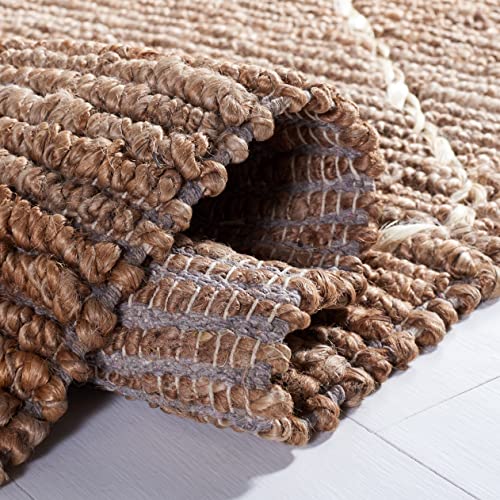 Tapete Decorativo Safavieh 6 x 9 Pies Natural e Ivory miniatura 6