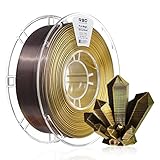 R3D PLA 3D Printer Filament Silk Sunflower, Dimensional Accuracy 1.75 mm ± 0.02 mm, 1 kg Cardboard Spool (2.2 lbs), Fit Most FDM Printer 1-Pack